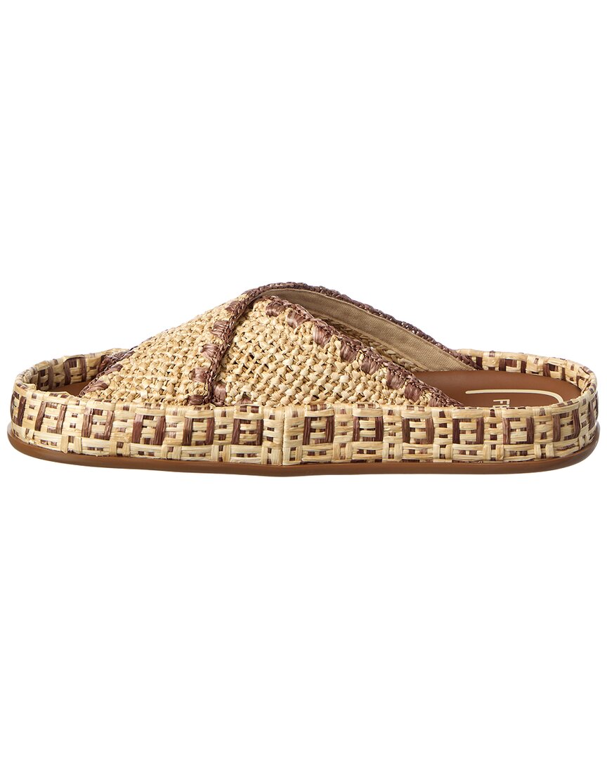 Fendi Raffia Sandal
