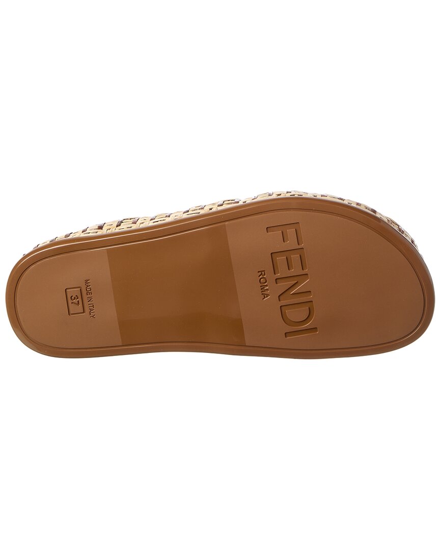 Fendi Raffia Sandal