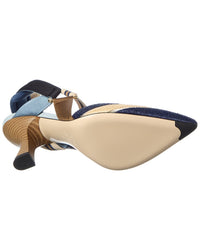 Fendi Colibri Canvas Pump