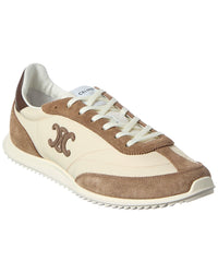 Celine Racer Nylon & Suede Sneaker
