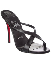 Christian Louboutin Christian Louboutin Mulazee Cross 100 Leather Sandal