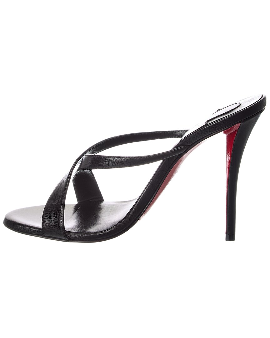 Christian Louboutin Christian Louboutin Mulazee Cross 100 Leather Sandal