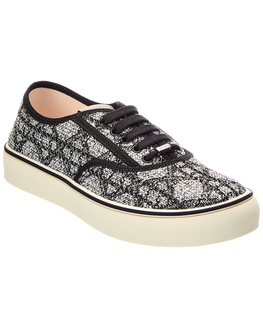 Dior Dior Saltwind Tweed & Canvas Sneaker