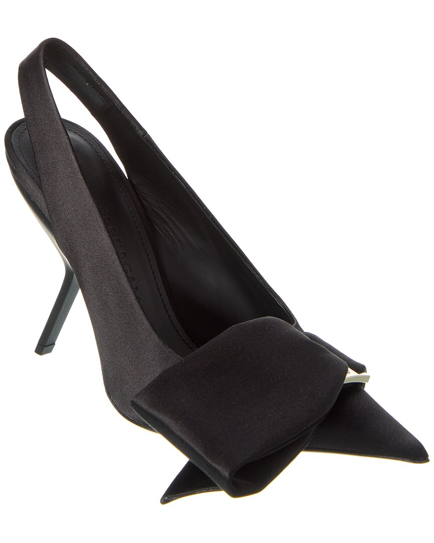 Ferragamo Ferragamo Erica Satin Slingback Pump