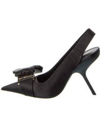 Ferragamo Ferragamo Erica Satin Slingback Pump