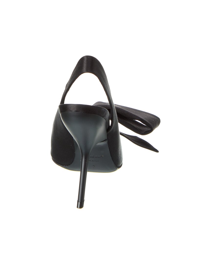 Ferragamo Ferragamo Erica Satin Slingback Pump