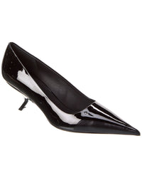 Ferragamo Eva Patent Pump Black
