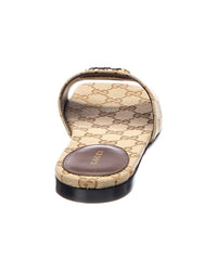 Gucci Gucci Gg Canvas Sandal