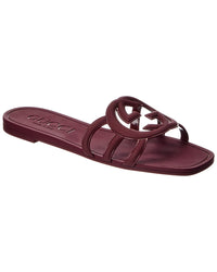 Gucci Gucci Interlocking G Rubber Sandal