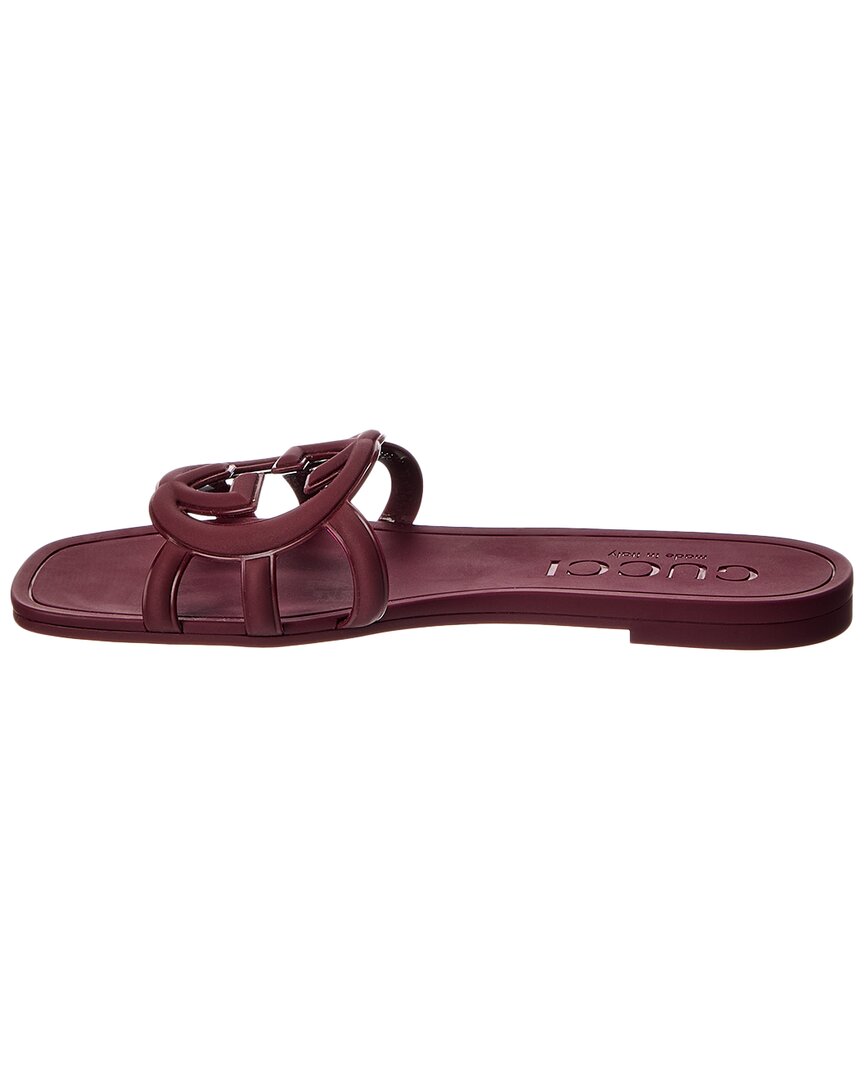 Gucci Gucci Interlocking G Rubber Sandal