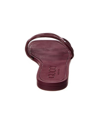 Gucci Gucci Interlocking G Rubber Sandal