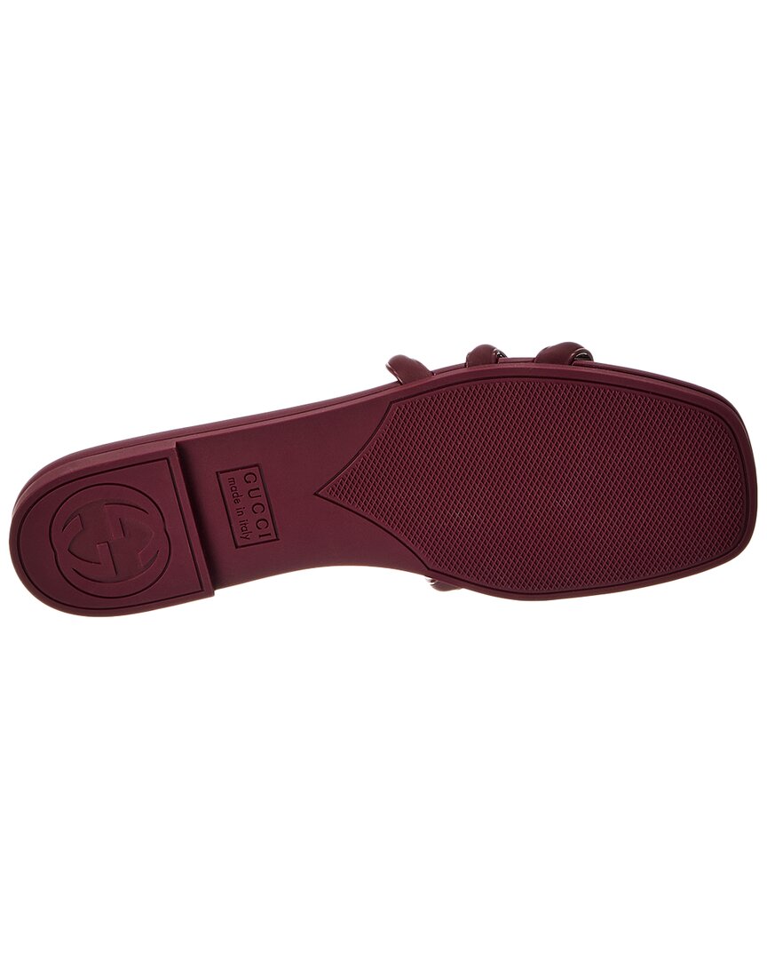 Gucci Gucci Interlocking G Rubber Sandal