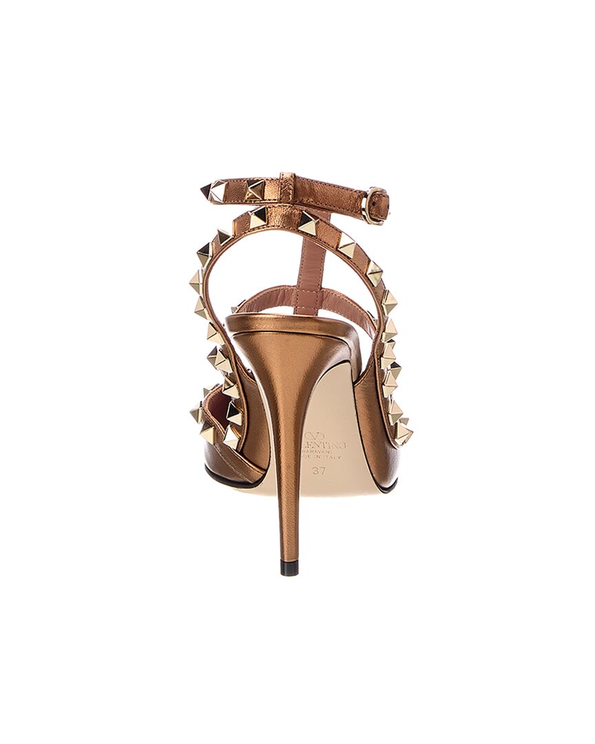 Valentino Rockstud Caged 100 Leather Pump