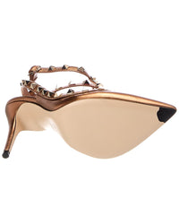 Valentino Rockstud Caged 100 Leather Pump