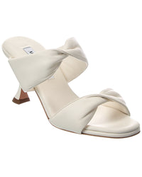 Aquazzura Twist 75 Leather Sandal