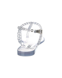 Aquazzura Aquazzura Almost Bare Crystal Jelly Sandal