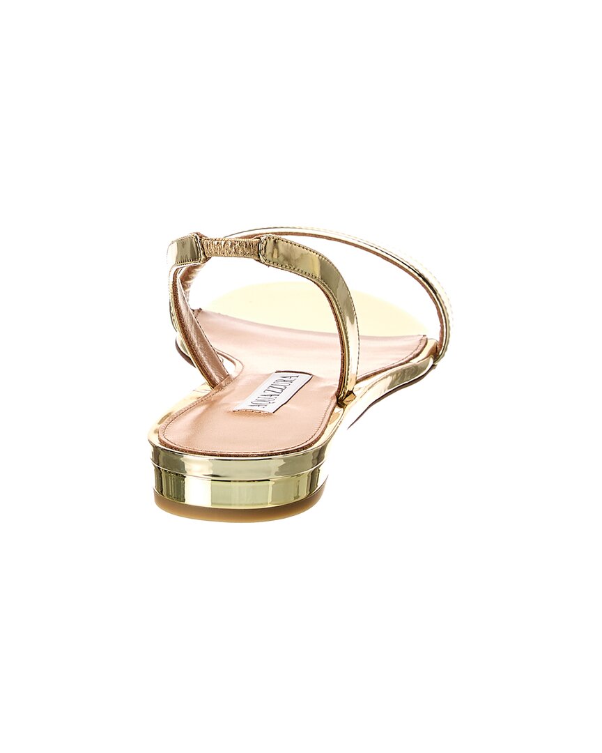 Aquazzura Aquazzura So Nude Leather Slingback Sandal