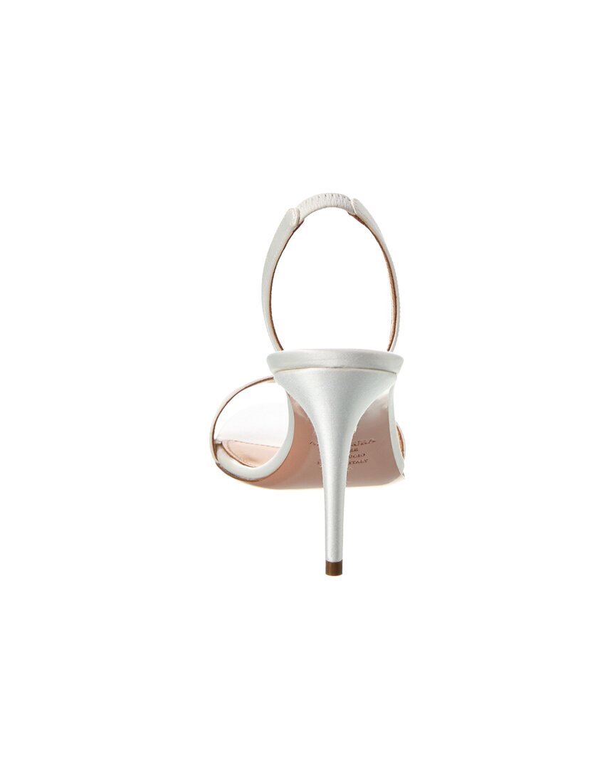 Aquazzura Aquazzura So Nude 85 Satin Slingback Sandal