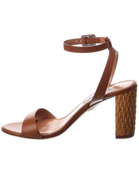 Aquazzura Sunseeker 85 Leather Sandal