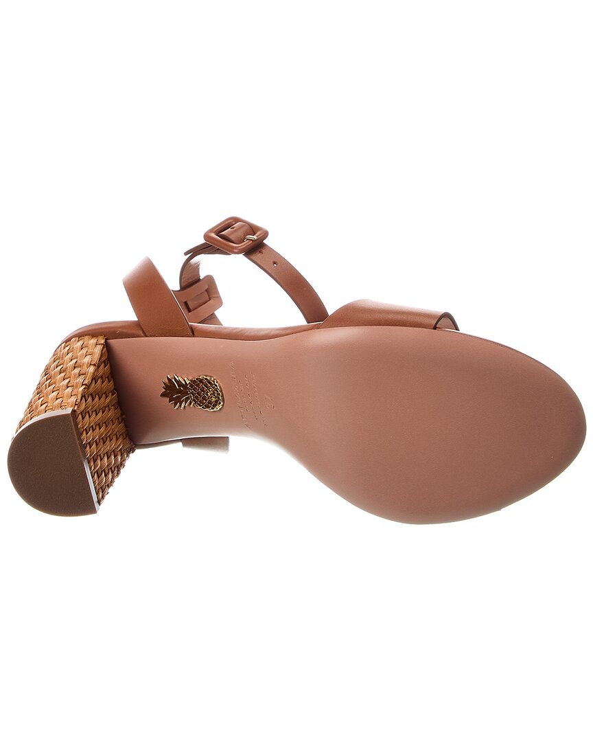 Aquazzura Sunseeker 85 Leather Sandal