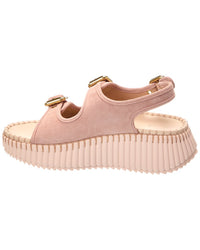 Chloé Chloé Nama Suede Sandal