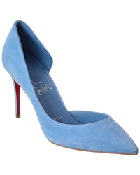 Christian Louboutin Iriza 85 Suede Pump