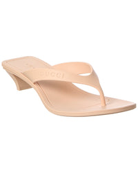 Gucci Gucci Vittoria Rubber Sandal