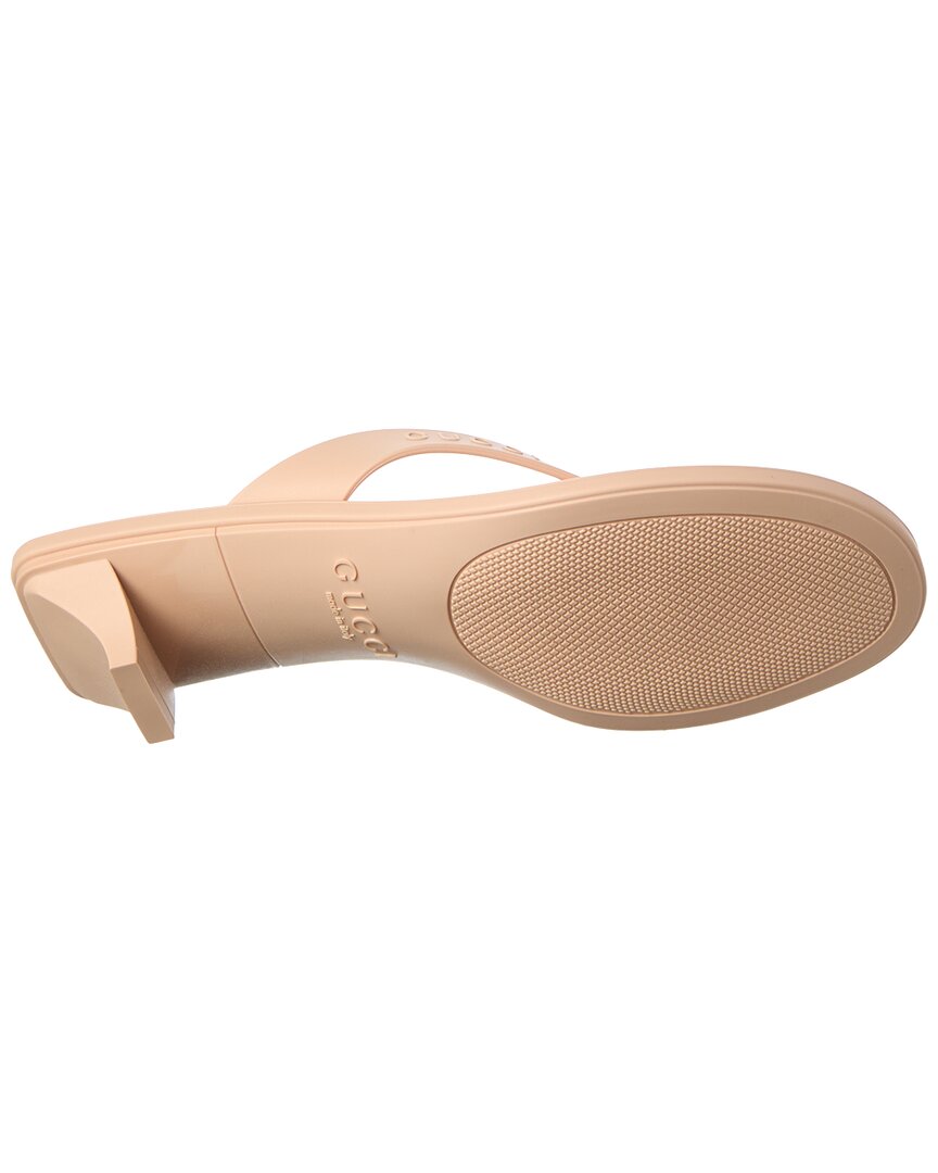 Gucci Gucci Vittoria Rubber Sandal