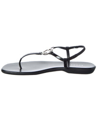 Gucci Gucci Interlocking G Patent Sandal