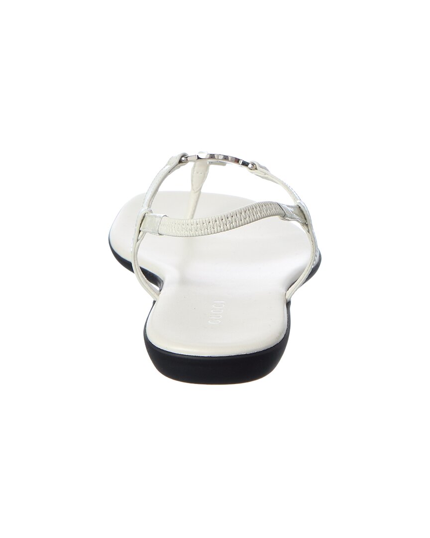 Gucci Gucci Interlocking G Patent Sandal
