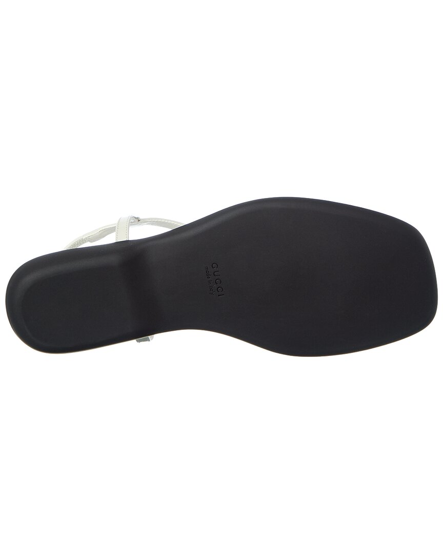 Gucci Gucci Interlocking G Patent Sandal