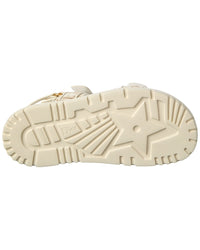 Dior Dior Dioract Oblique Canvas & Leather Sandal