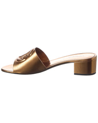 Dolce & Gabbana Dolce & Gabbana Mordore Leather Sandal