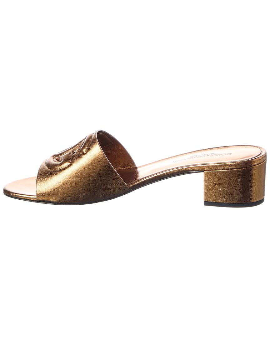 Dolce & Gabbana Dolce & Gabbana Mordore Leather Sandal