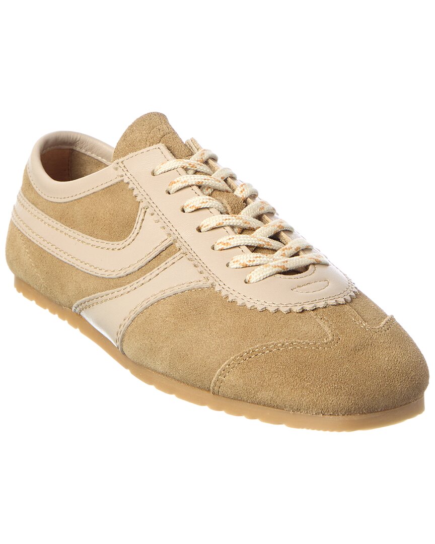 Dries Van Noten Dries Van Noten Suede & Leather Paneled Sneaker