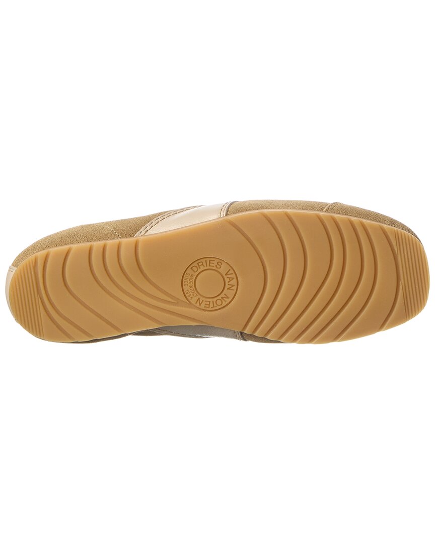 Dries Van Noten Dries Van Noten Suede & Leather Paneled Sneaker