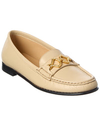 Sergio Rossi Sergio Rossi Sea Scale Leather Loafer