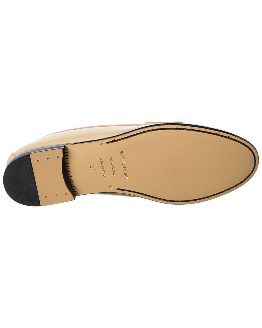 Sergio Rossi Sergio Rossi Sea Scale Leather Loafer