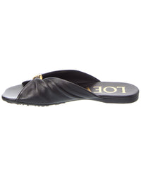 Loewe Loewe Pebble Soft Leather Slide