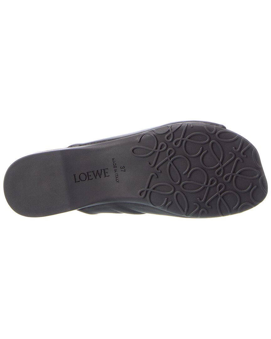 Loewe Loewe Pebble Soft Leather Slide