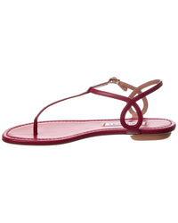 Aquazzura Almost Bare Leather Sandal