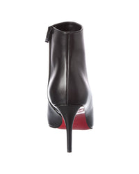 Christian Louboutin Christian Louboutin Miss Z 90 Leather Bootie