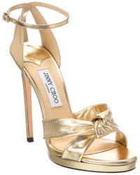 Jimmy Choo Rosie 120 Leather Sandal
