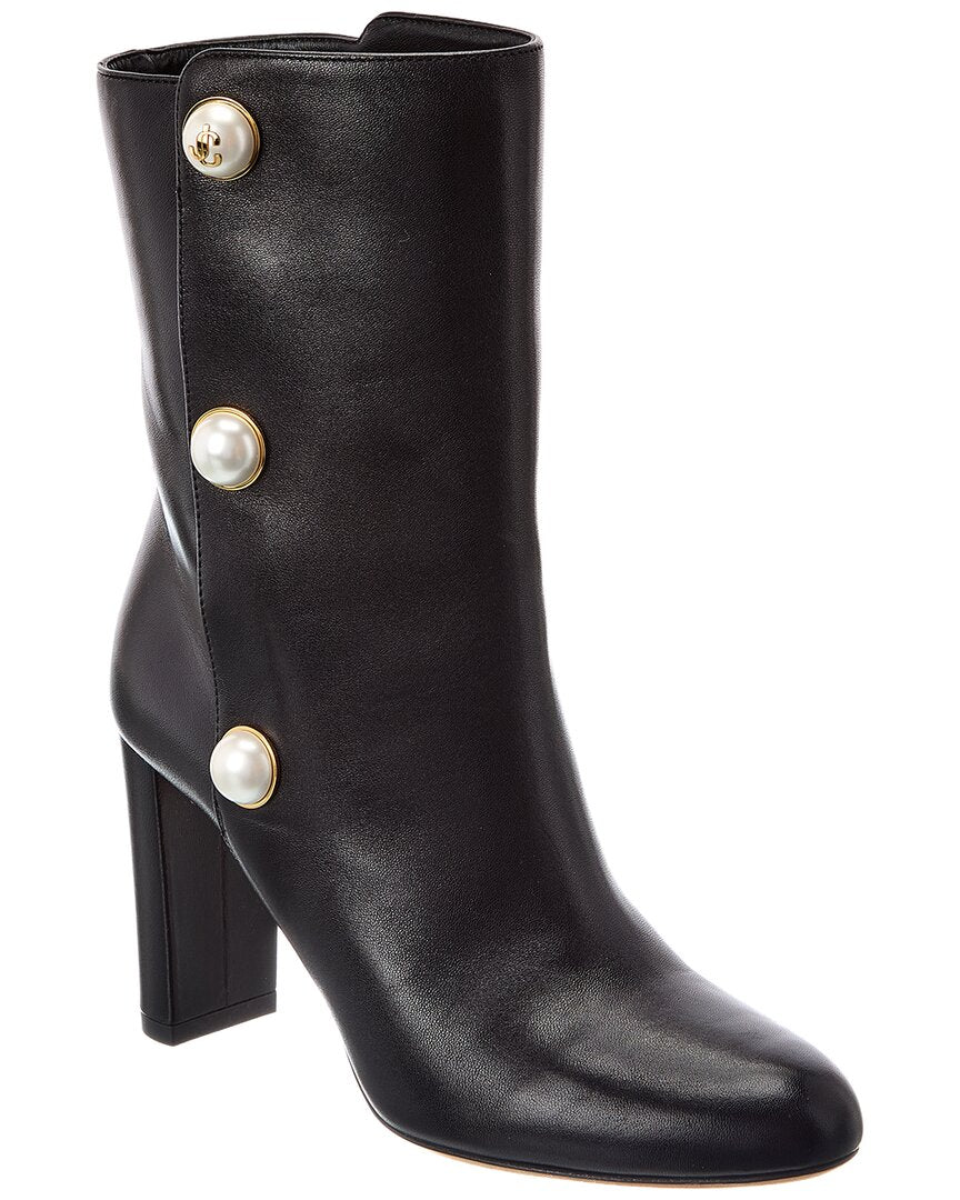 Jimmy Choo Jimmy Choo Rina 85 Leather Boot