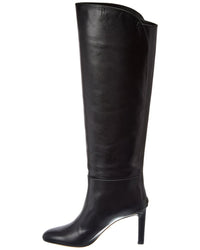 Jimmy Choo Jimmy Choo Karter 85 Leather Knee-High Boot