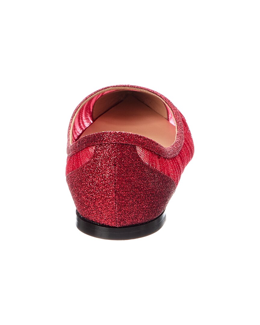 Jimmy Choo Jimmy Choo Love Glitter & Tulle Flat
