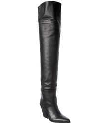 Jimmy Choo Jimmy Choo Maceo 85 Leather Over-The-Knee Boot