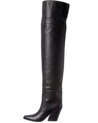 Jimmy Choo Jimmy Choo Maceo 85 Leather Over-The-Knee Boot