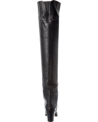 Jimmy Choo Jimmy Choo Maceo 85 Leather Over-The-Knee Boot