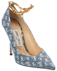 Jimmy Choo Diamond Talura 100 Denim Pump